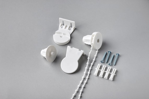 Roller Blind Repair Kit Brackets and Chain for 25mm Internal Diameter  Roller Blind Tube 