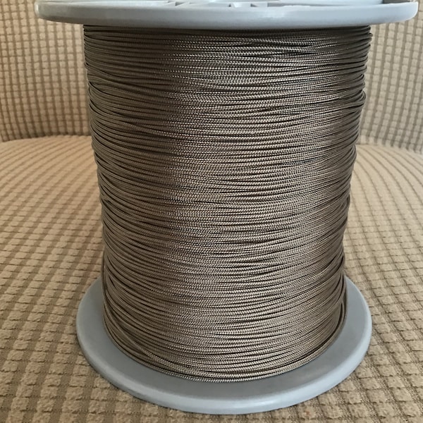 1.4mm diameter light brown Roman/Austrian/Festoon/Venetian blind cord