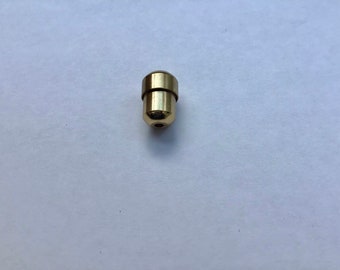 Metal cord connector/joiner in gold