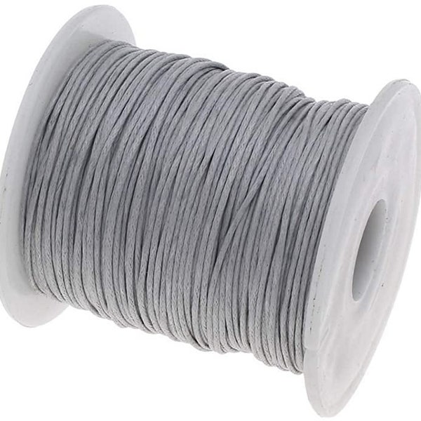 1.4mm grey/silver pre stretched blind/curtain cord