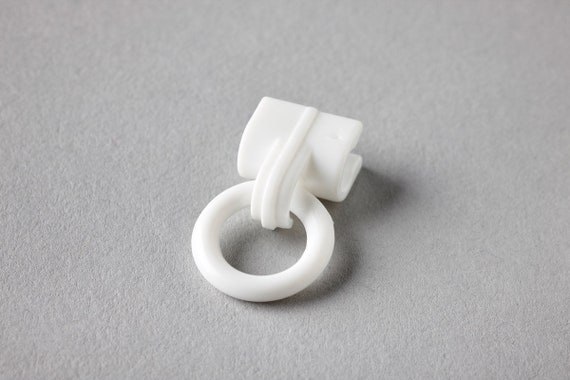 100 Anelli Per Tende A Pacchetto - O-ring Bianchi 16mm Per Tende Romane