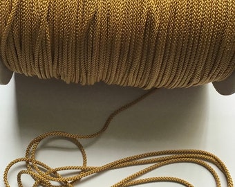 3mm diameter golden curtain/blind cord