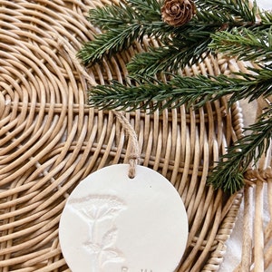 Personalized Christmas tree ornaments, Minimalist Christmas decorations, Scandinavian Christmas decor, Rustic Christmas decor, Tags