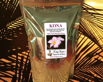 100% Hawaiian Kona Coffee 1 lb