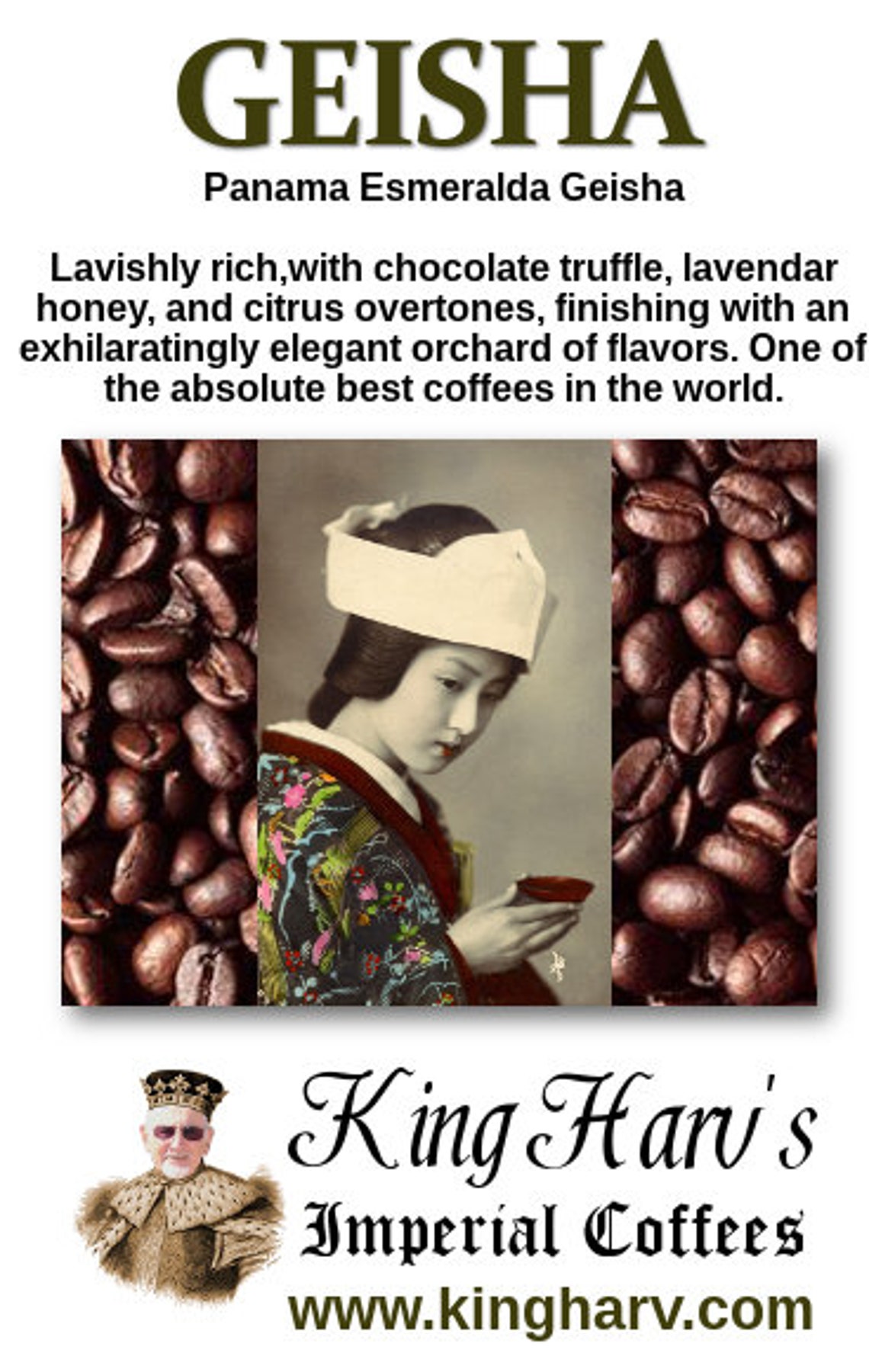 Geisha Coffee 1 lb Etsy