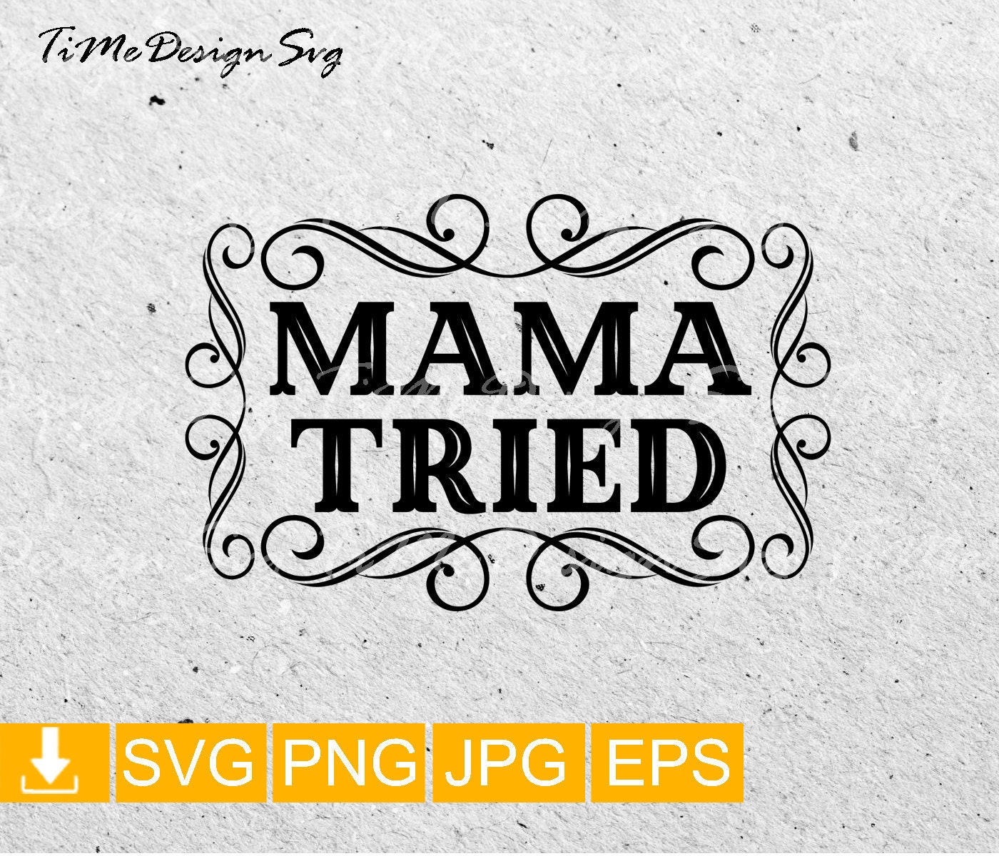 Mama Tried SVGCountry Music SVGSouthern SVG cut files for | Etsy