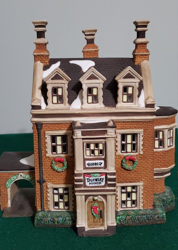 Dickens Village Département 56 Dursley Manor Etsy