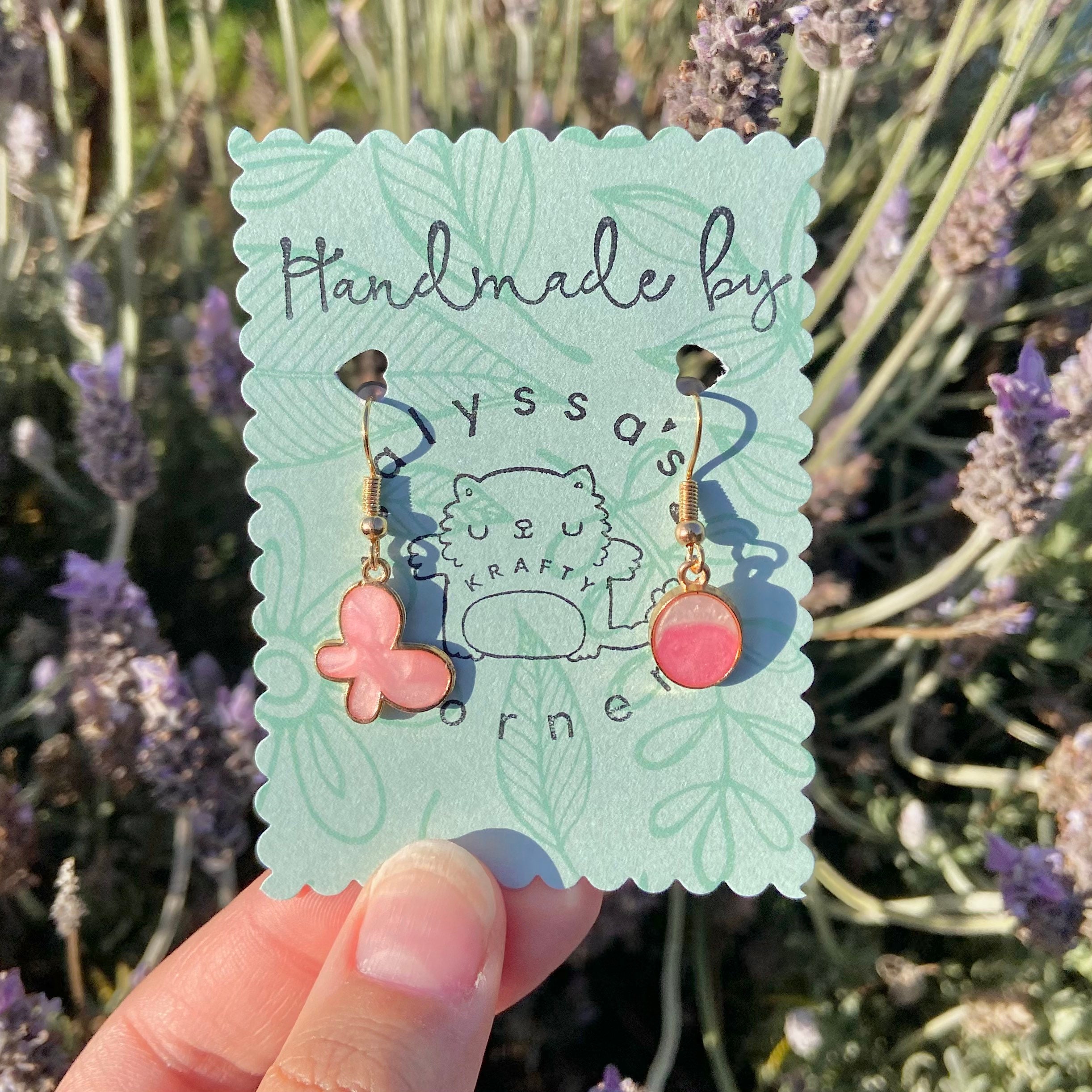 Cute Charm Earrings Etsy