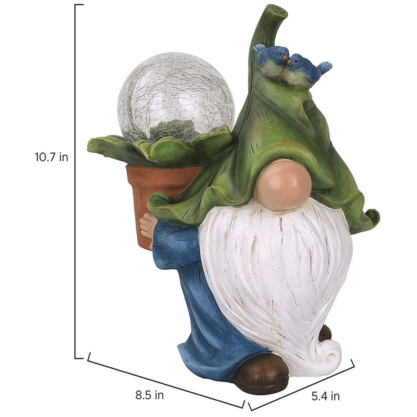 Garden Gnome Ornaments Solar Energy Luminous Gnome Outdoor Etsy