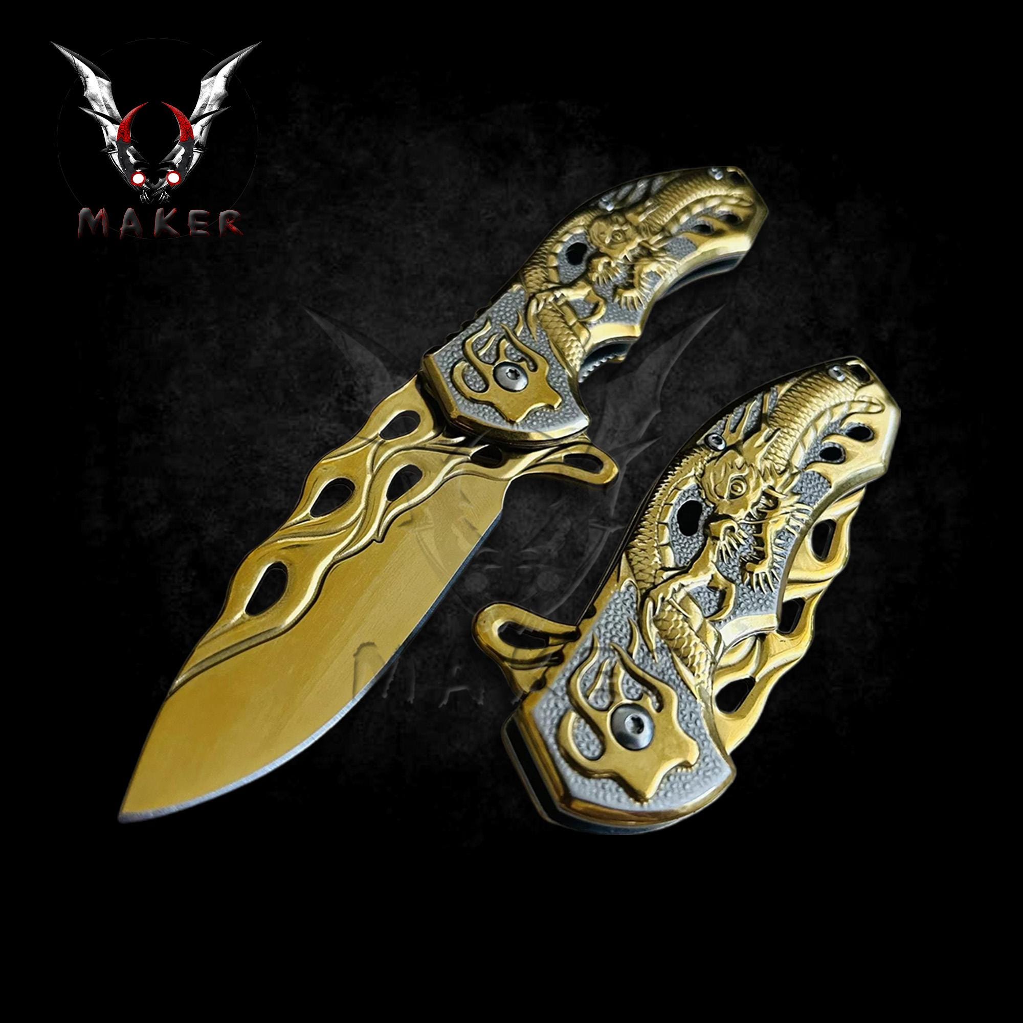 Dragon Rainbow Knife 8