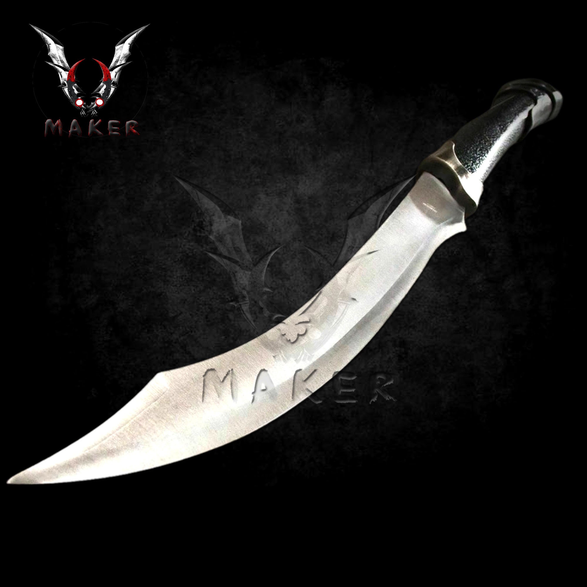 Scimitar / Butcher Knife — Horn & Heel