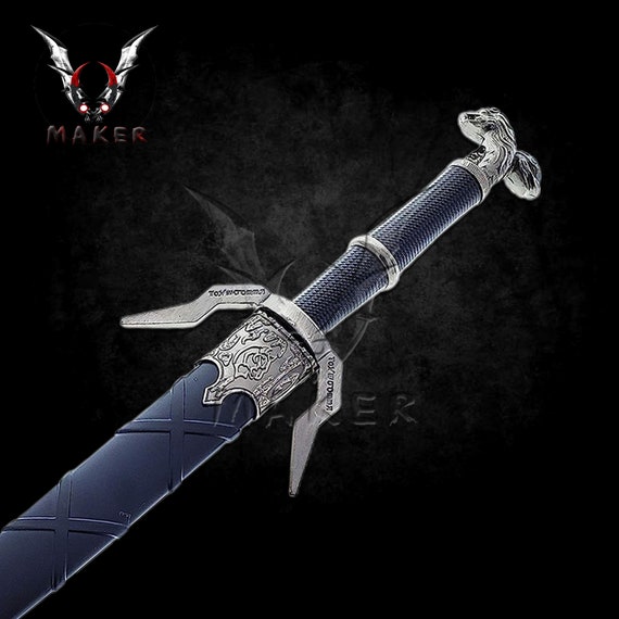 Serpent Medieval Witch Sword 15.75" Steel Blade Master Sword Knife Fathers day gift, boyfriend gift. christmas gift - VuMaker-819
