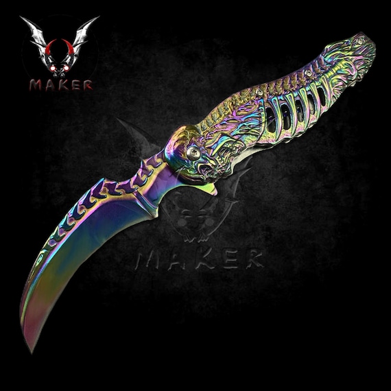 Black Skull Karambit 8.5