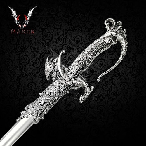 Saint George Dragon Saber Fantasy Sword 36