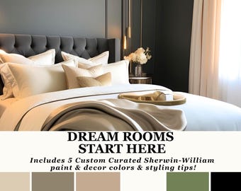 Consulenza virtuale sui colori della vernice, tavolozza personalizzata + consigli sullo stile,