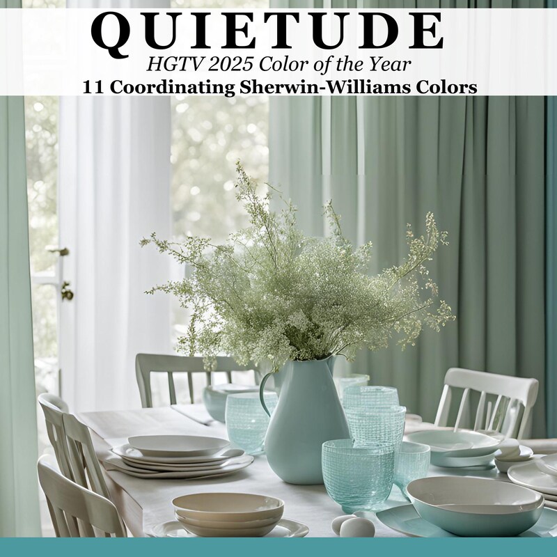 Quietude Color Palette - Etsy