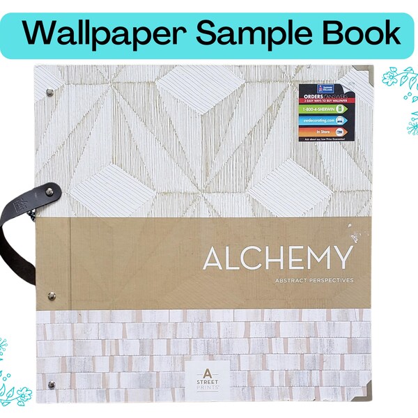 Vintage Sample Wallpaper Etsy