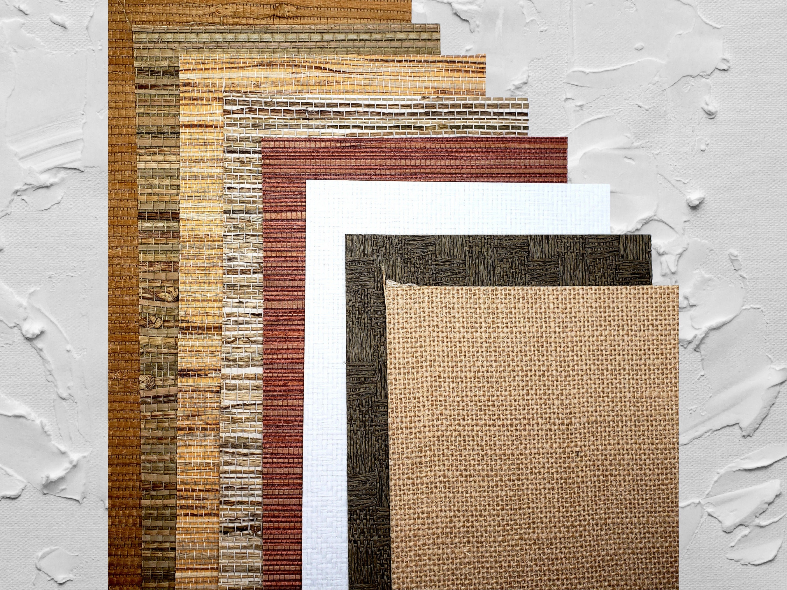 Mixed Paper Sets Paper, Party & Kids 8 Wallpaper Pieces/ Grasscloth