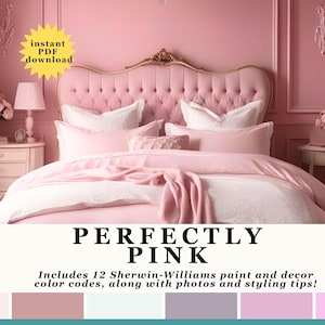 The Pink Diaries, Pink Paint Palette, Sherwin-Williams, Inviting Home Decor, Bedroom Colors