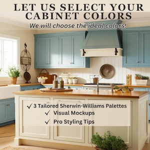 Consulta de colores de pintura para gabinetes de cocina personalizados: paleta Sherwin-Williams (Descarga PDF)