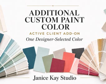 Additional Custom Paint Color Add-On