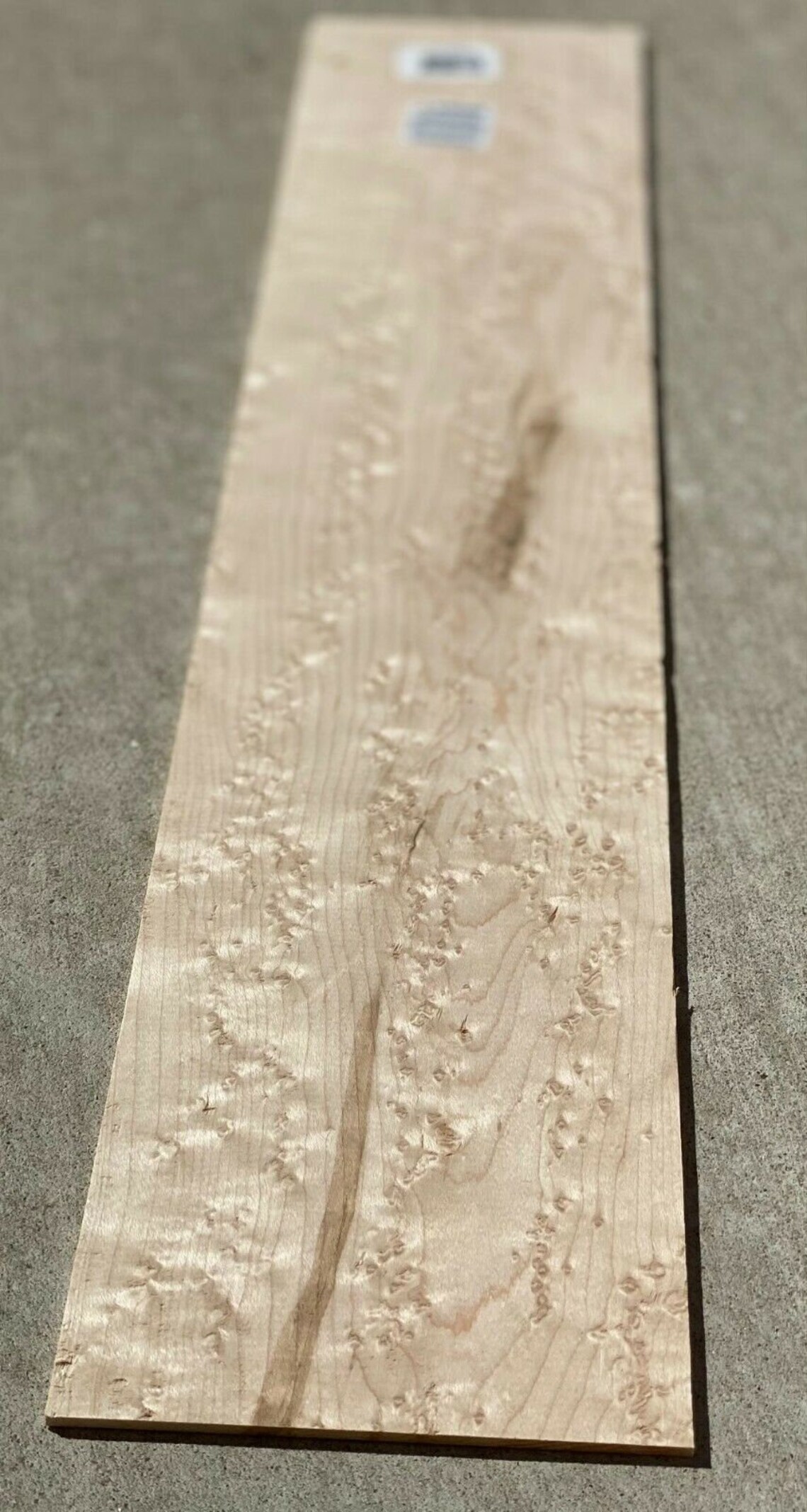 Birds Eye Maple lumber thin 1/8 x 5 x 24 Etsy