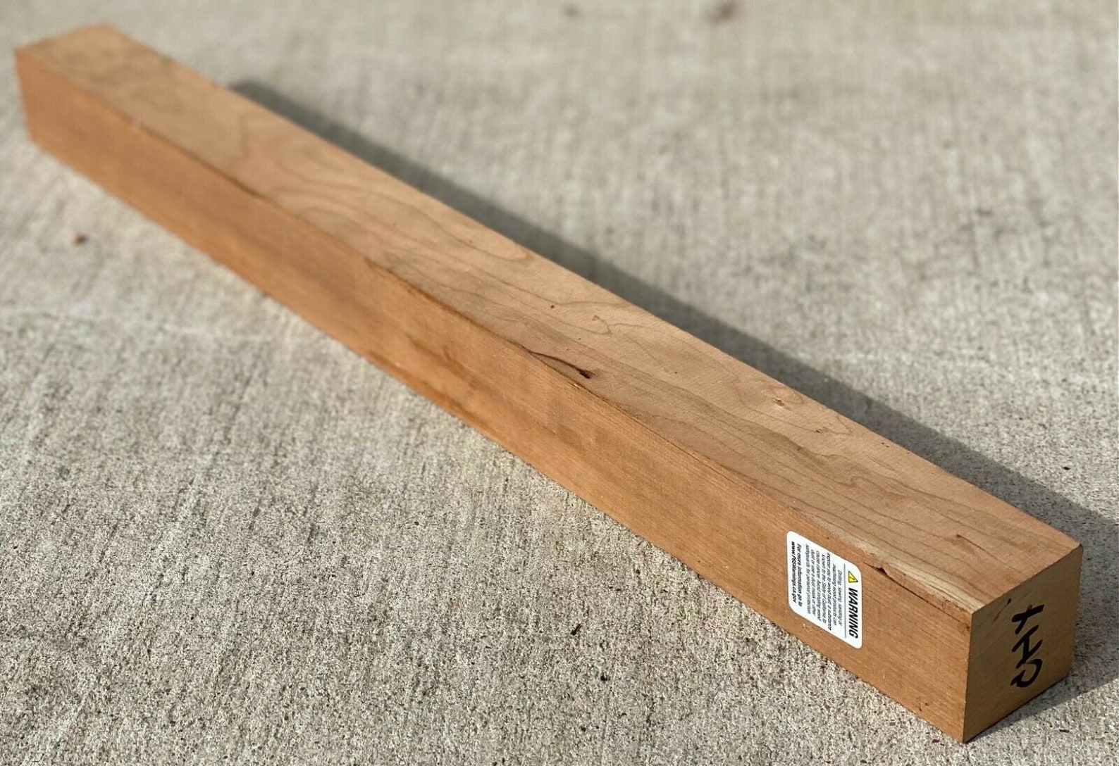 Cherry turning blank 2 x 2 x 24 Etsy