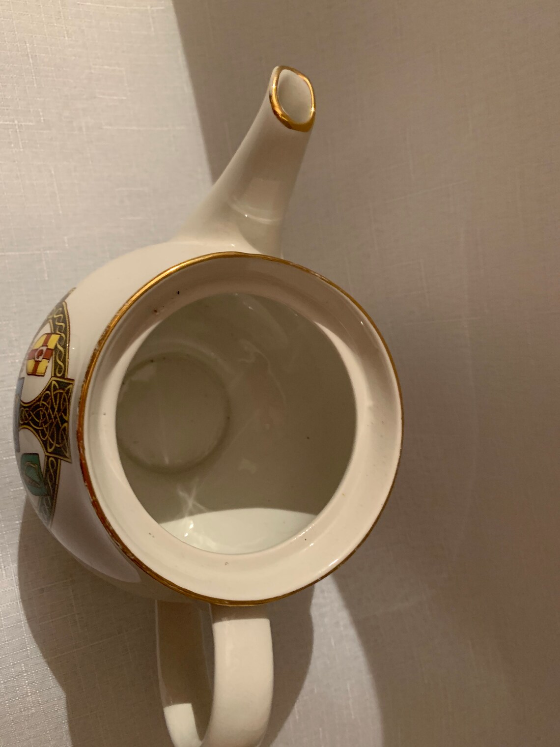 Arklow Pottery Irish Teapot Made Expecially For Historic Etsy