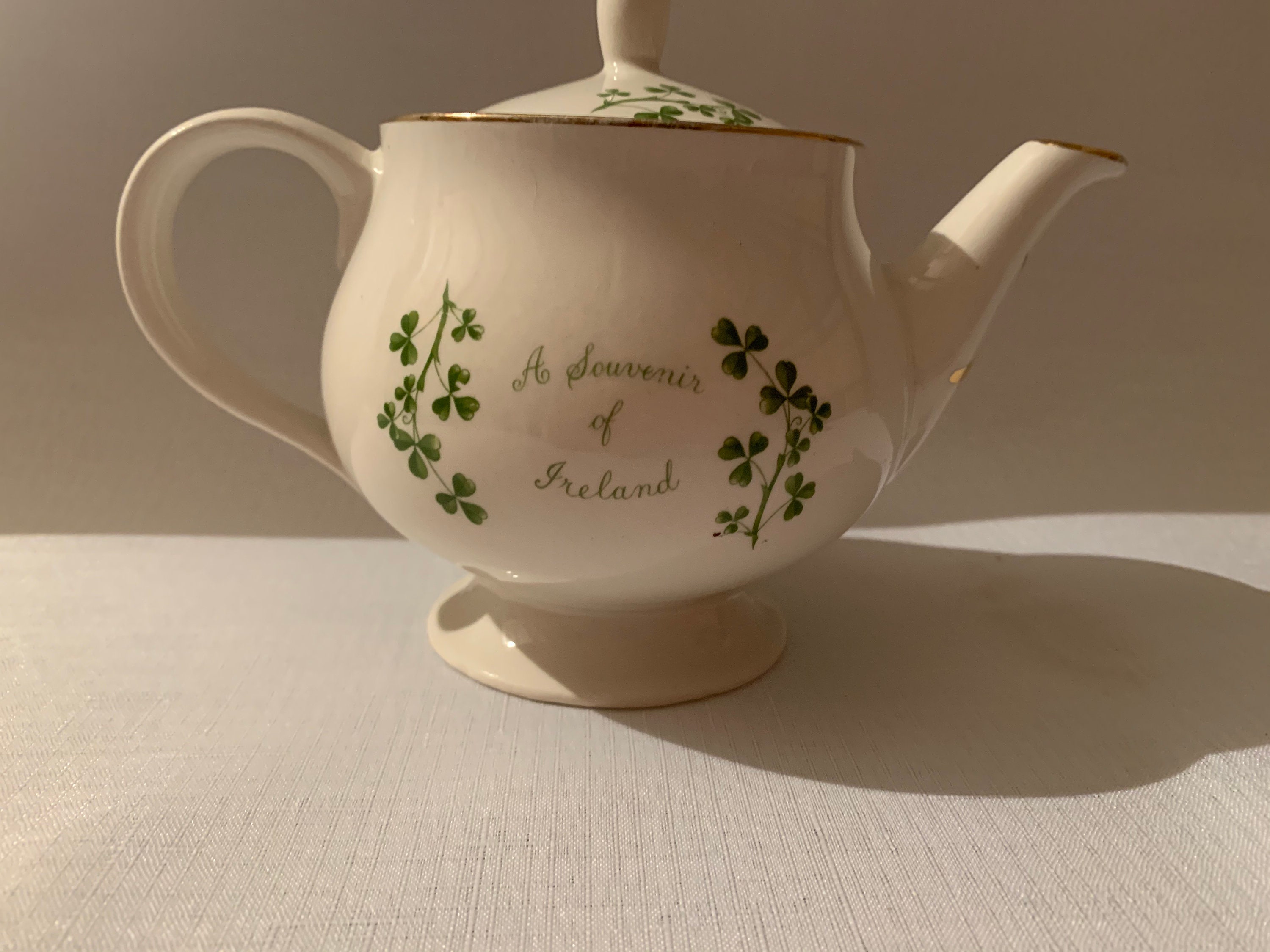 Arklow Pottery Irish Teapot Made Expecially For Historic Etsy
