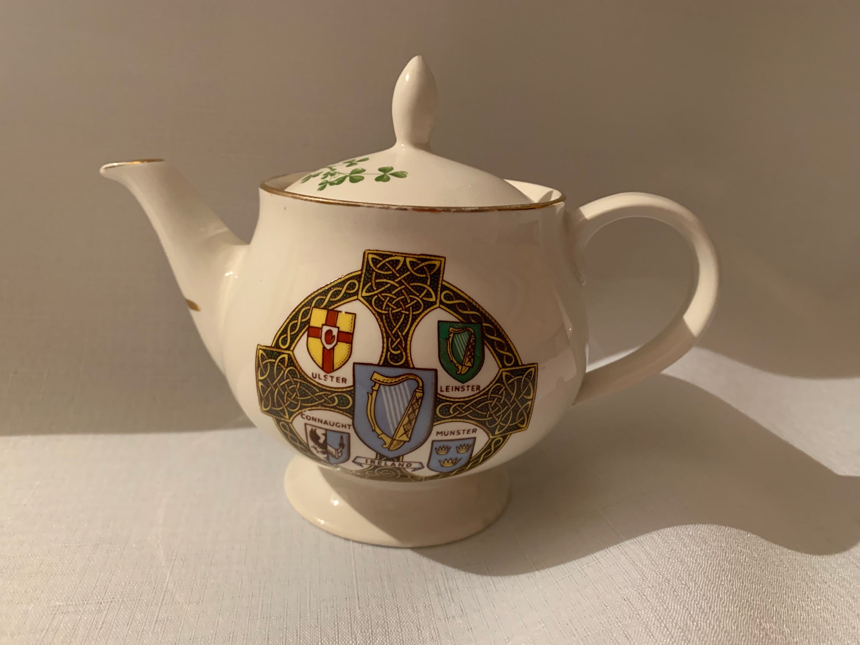 Arklow Pottery Irish Teapot Made Expecially For Historic Etsy