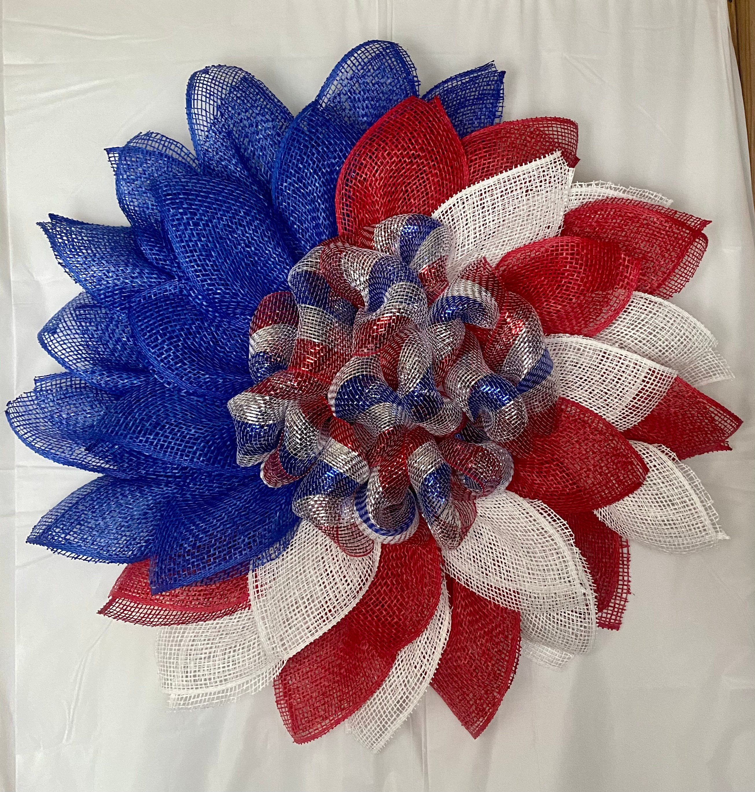 Patriotic Flower Etsy