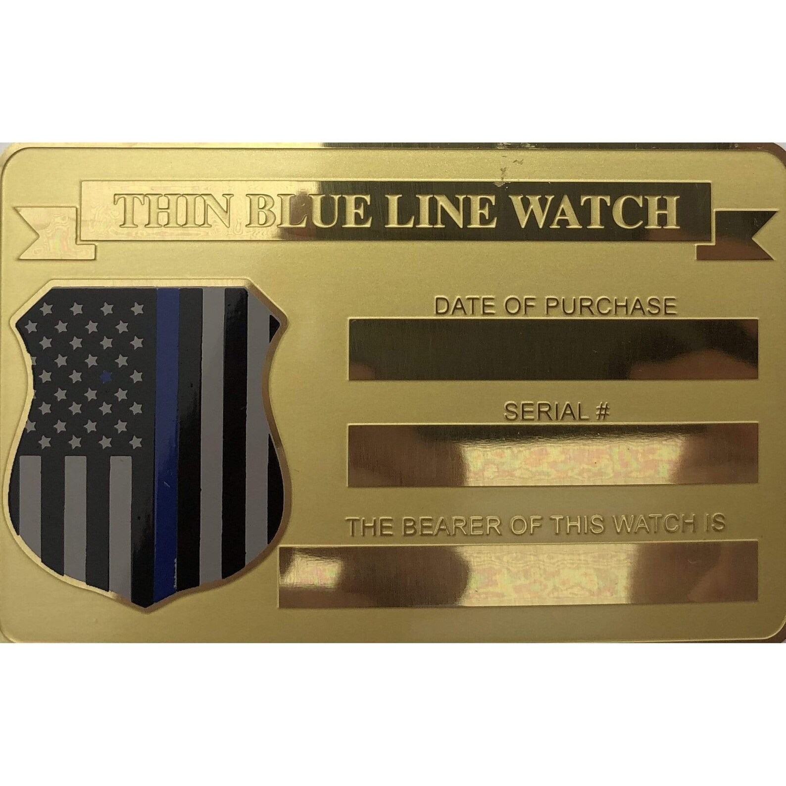 citizen watch thin blue line