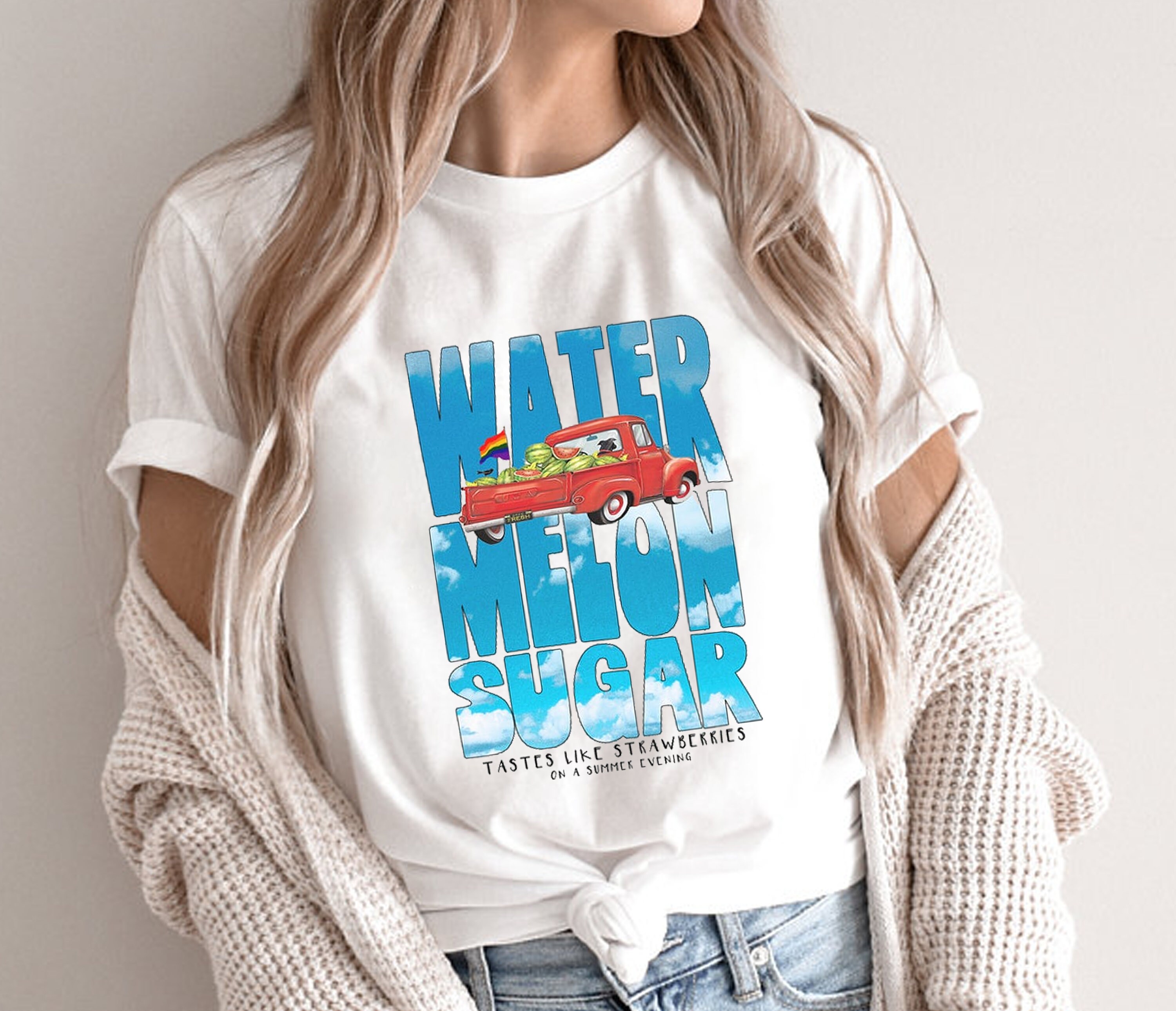 Watermelon Sugar Tshirt Watermelon Sugar Harry Styles Shirt Etsy