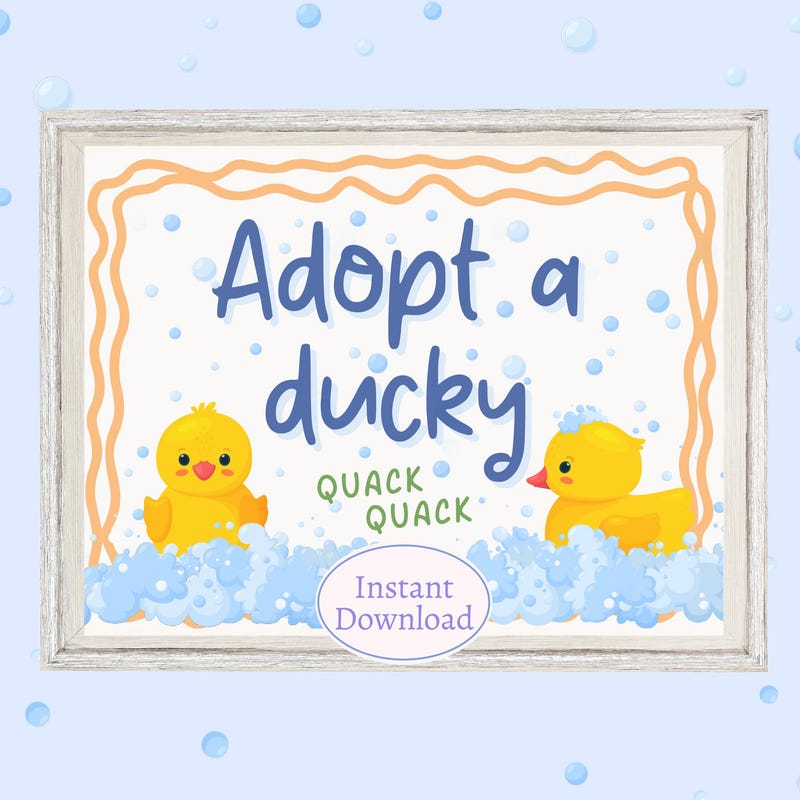 Adopt a Rubber Duck - Etsy