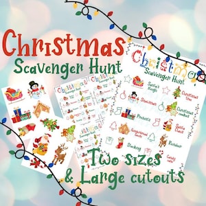 Christmas Scavenger Hunt, Christmas game, Christmas Scavenger, Christmas games, Holiday games, Christmas party games kids, Christmas fun
