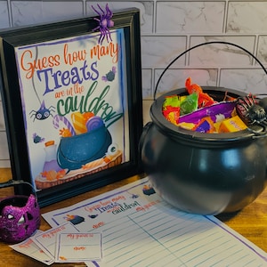 Guess How Many Guess How Many Halloween Guess How Many Treats - Etsy