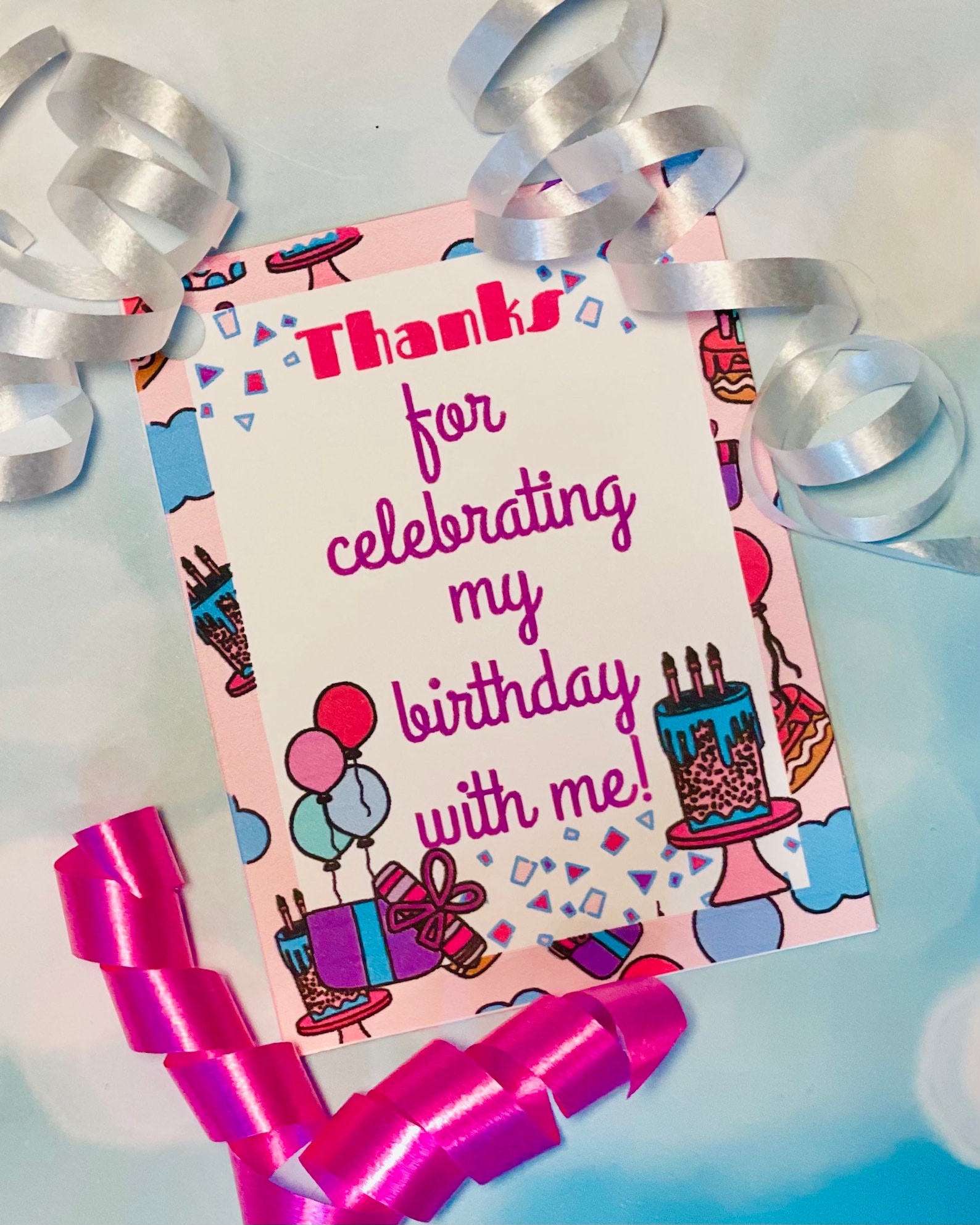 Birthday Favor Gift Tag Thanks For Celebrating My Birthday Etsy birthday-favor-gift-tag-thanks-for-celebrating-my-birthday-etsy