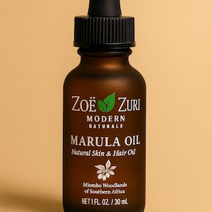 Pure Organic Marula Oil for Face and Hair | Lightweight Hydrating Serum image 4