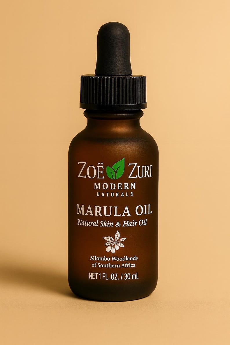 Pure Organic Marula Oil for Face and Hair | Lightweight Hydrating Serum image 4