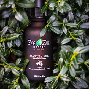 Pure Organic Marula Oil – Cold Pressed and Unrefined | Natural Hair, Face and Body Moisturizer | Vegan and Cruelty-Free Skincare/Haircare