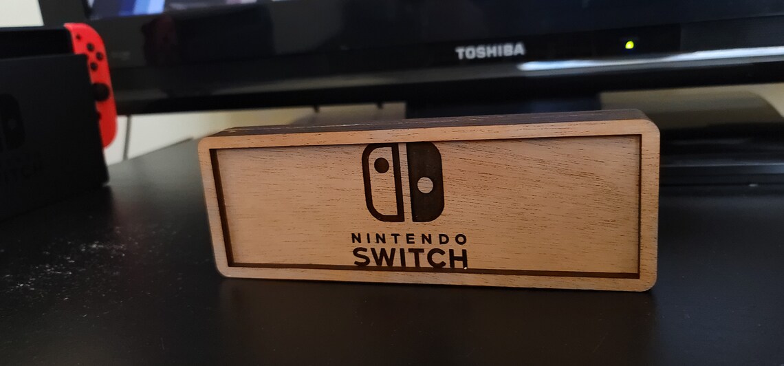 Nintendo Switch Console Stand And Game Holder Etsy