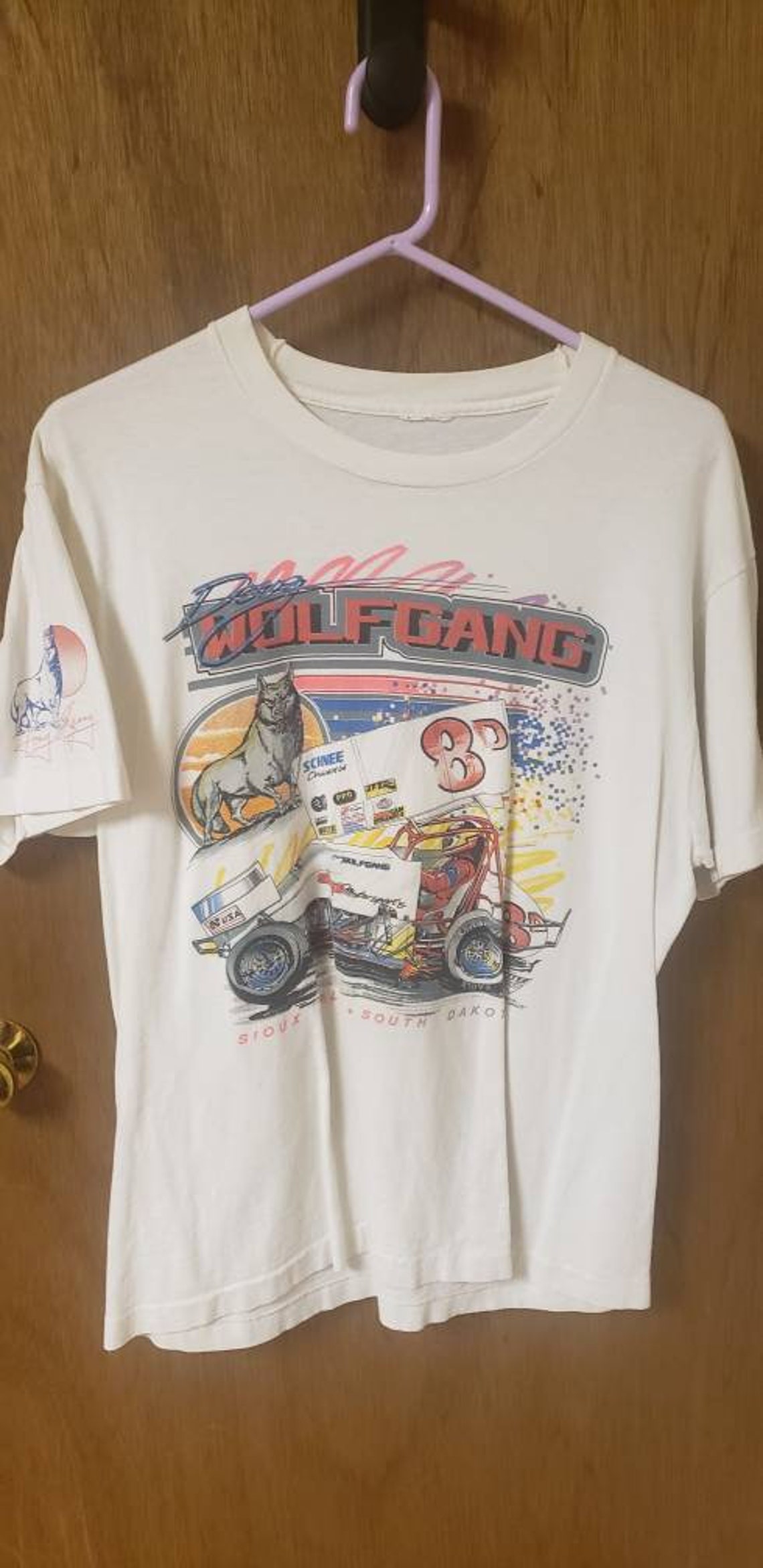 VINTAGE Doug Wolfgang Sprint Car T-Shirt World of Outlaws | Etsy