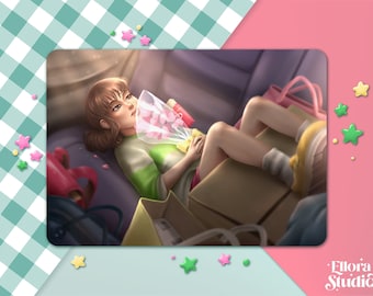 Chihiro - Illustration imprimée - Print - Décoration murale - Papeterie - Ellora