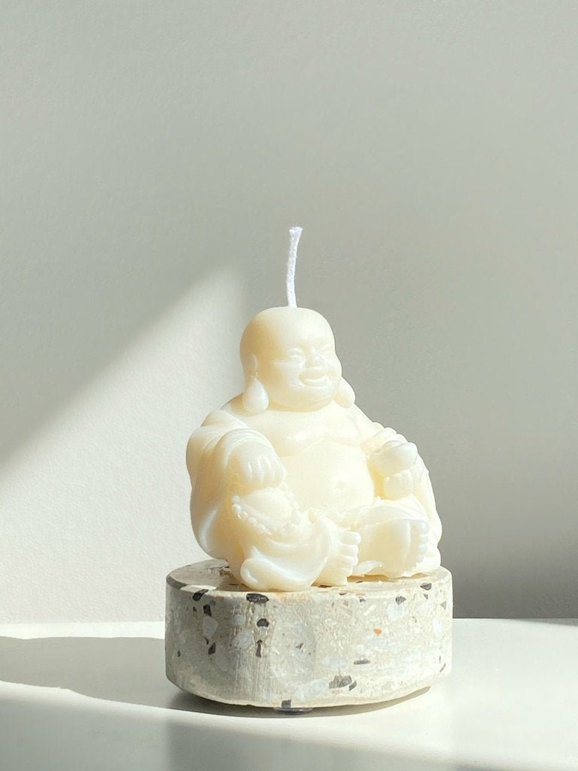MYSOY Lucky Buddha candle Etsy