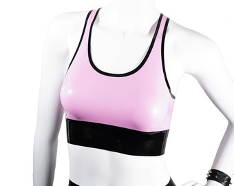 Latex Sports Bra