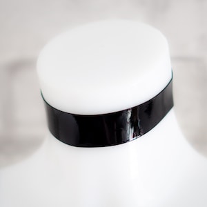 Black Latex Choker, Basic, Accessories, Adult
