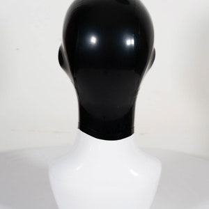 Latex Hood, Micro Perforations, Unisex image 4