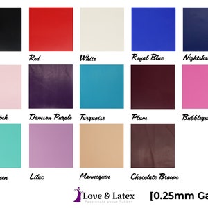 Latexvel, 0,25 mm, hoogwaardige natuurrubberen bekleding