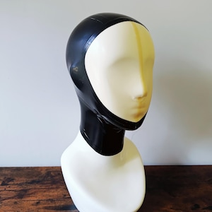 Semi Transparent Latex Doll Hood