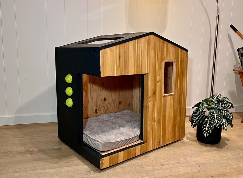 Scandinavian Modern Dog House Etsy